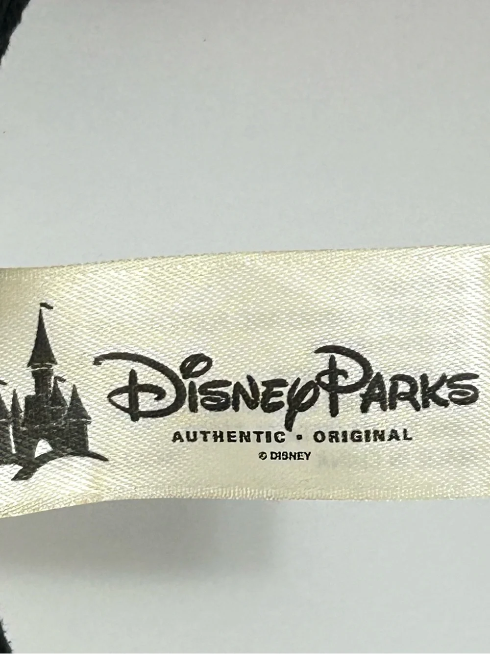 Disney Black Plush Minnie Ear Headband with Red Polka Dot Bow